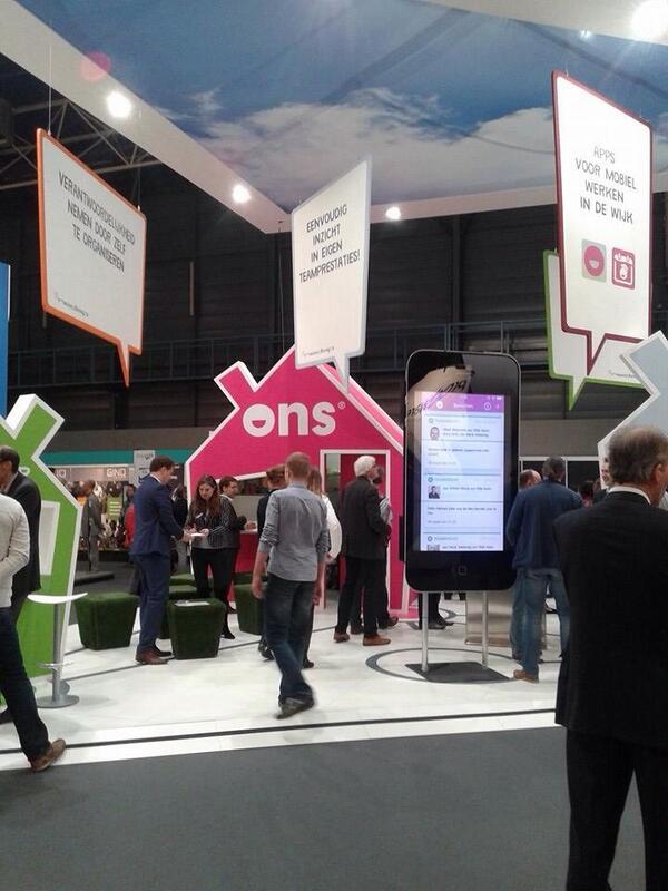 Collega's aanwezig op de ZORG &amp; ICT BEURS! Nieuwe ontwikkelingen op de voet volgen blijft belangrijk! #zorgict14
