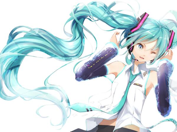 初音ミク 「V3ミクちゃんです 」|ミナミトのイラスト