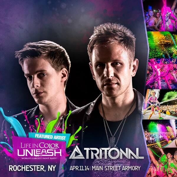 StudentBodyU's tweet photo. RT if you CAN'T WAIT to #GoHARDinThePaint with @Tritonal in ROCHESTER! #LICRoc #ROC COUNTDOWN: 16 DAYS, 10 HOURS! http://t.co/VUzRBAfGNh