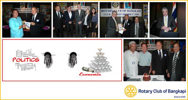 RotaryBangkapi's tweet image. Paul Gambles yesterday @RotaryBangkapi on “Is Politics Holding the Economy Hostage?”