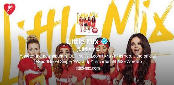LittleMix's tweet image. Twitter! The girls are now JUST @LittleMix!! Make sure you spread the word #LittleMixOfficNoLonger Mixers HQ x