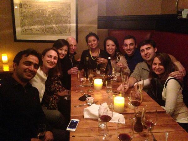 cagorra's tweet photo. Fun &amp; insightful conversation with @cherylmhan. Thanks  @EdGrapeNutZimm for great dinner &amp; @bussgang for organizing! http://t.co/kJyTqyFyF3