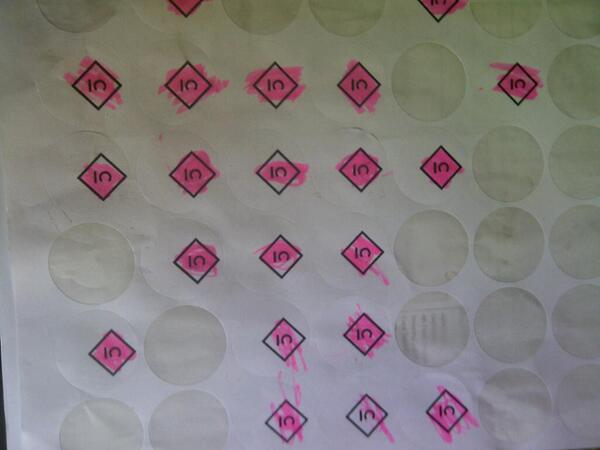 Craft_Catering's tweet photo. One of our cooks brought her young twins to the office yesterday afternoon. All of the Craft stickers are now pink :) http://t.co/PlUsoLqf7k