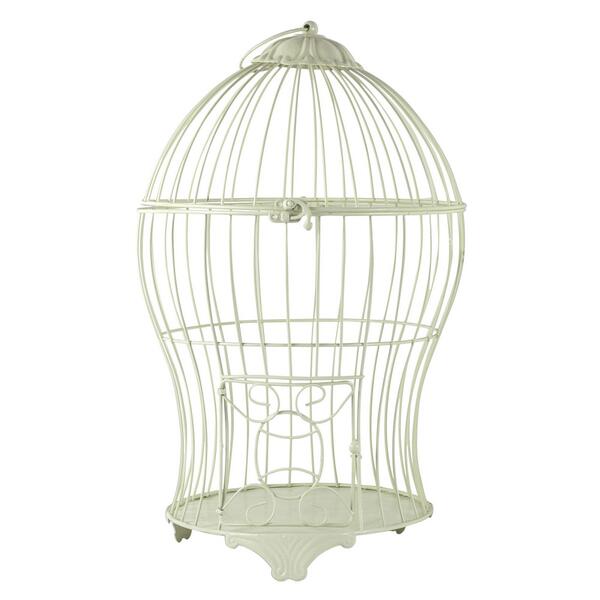 BandQ's tweet image. There's nothing like a statement accessory &amp;amp; we love this vintage cream birdcage! Can you see this in your home?