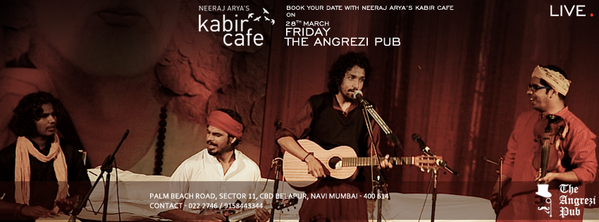 Roshni_Devi's tweet image. Ooh, Neeraj Arya's Kabir Cafe LIVE @AngreziPub tonight! @BombilTimes #BombilFriday