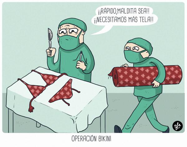 planEIR's tweet photo. Por si habéis ganado peso estudiando el #EIR... “@efe_material: La verdadera operación bikini. Para @BFaceMag http://t.co/3m0aHT4oQR”