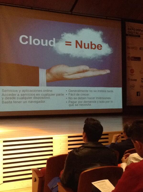 Servicios y aplicaciones online...
Ya somos usuarios de cloud sin saberlo.