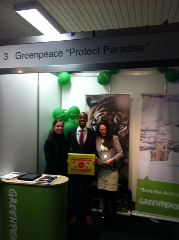 De derde prijs voor meest gastvrije stand van #BKD Arnhem <a href="/Gastvrijgilde/">Gastvrijheidsgilde</a> de prijs het spel <a href="/Gastologie/">Gastologie</a> <a href="/Greenpeace/">Greenpeace International</a>