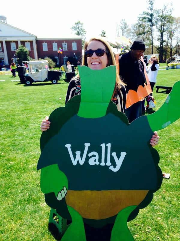 Everyone has 30 more minutes to stop by Prince Lawn for Wally's Big Day out! <a href="/WallyPondCCU/">Wally</a>