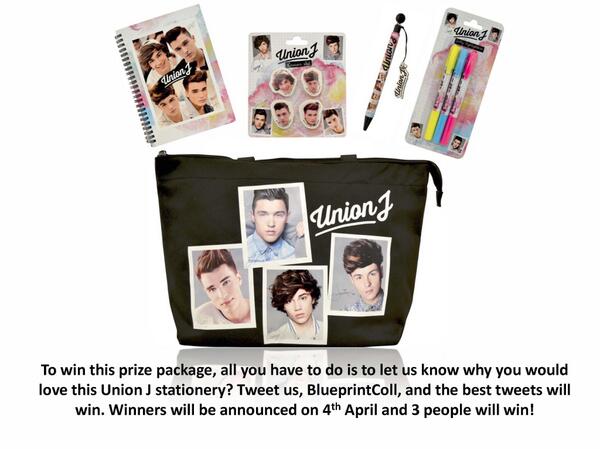 UnionJworld's tweet photo. J Cats, want to win a #unionjstationeryset for #NSW14?? Tweet to @BlueprintColl as to why you should win!! http://t.co/1UXE2H7jhL