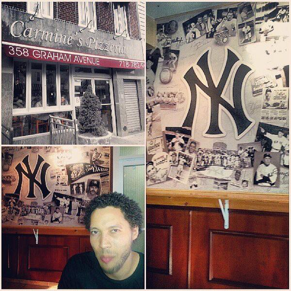 laylah925's tweet photo. @KellyandMichael Carmine's Pizzeria truly is the best of Brooklyn! http://t.co/oYSEWntBeM