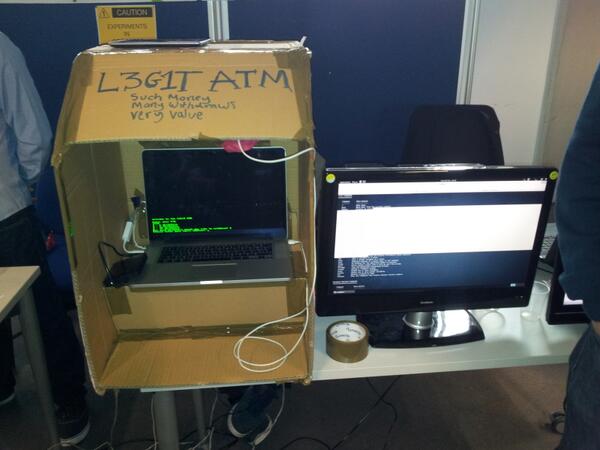 CovUniEES's tweet photo. An ATM on the building? Seems legit... #NewWizards http://t.co/jf0D6ubNy6