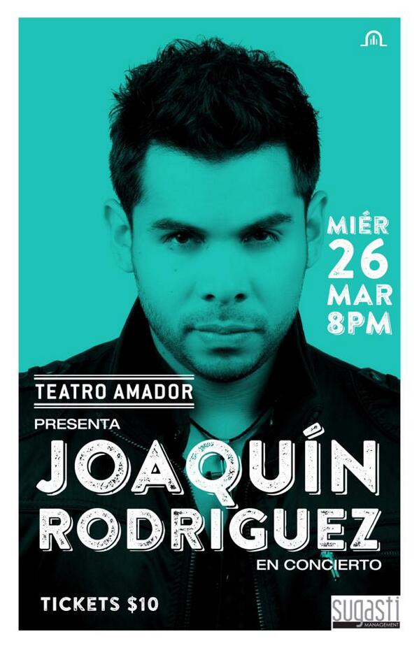 YahairaOsiris's tweet photo. Hoy no te pierdas a @jrodriguezpty en el @TeatroAmadorPA Casco Antiguo 8:00PM @sugastimgmt http://t.co/ZaFFp6qaCG