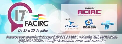 Acirc's tweet photo. Reserve já o seu estande na 17ª FACIRC http://t.co/XGS9e33eWI