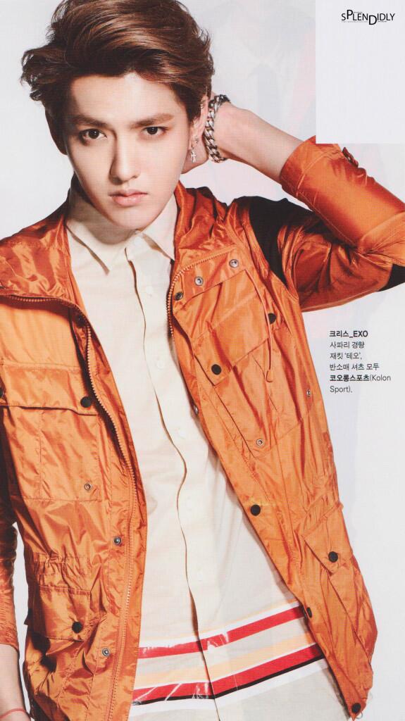 901106net's tweet photo. [140326] EXO for Marie Claire Magazine April Issue (Kolon Sport) - http://t.co/4yOH0FrztH -  ... http://t.co/NdIHlXYXsx
