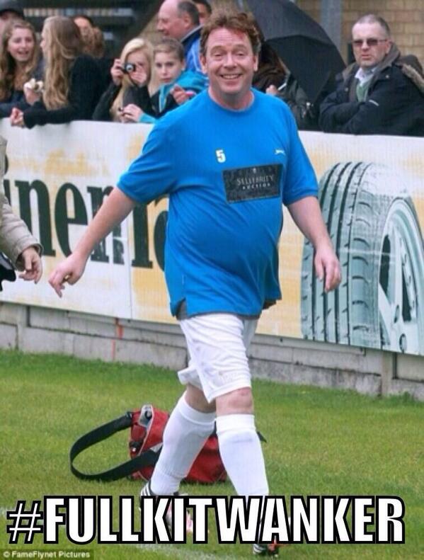 Look at <a href="/_IanBeale_/">Ian Beale</a> looking a right fat ginger cunt #FullKitWanker