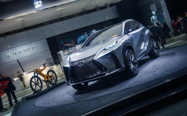 Lexus's tweet photo. Wait until they get a load of me. #LexusLFNX #comingsoon #design http://t.co/knxCfustbE