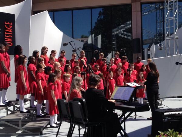 “@ARCAElementary: The ARCA Unichorus takes the stage at Epcot at Walt Disney World. #disney14 ” Yay Ben! #altosrule!