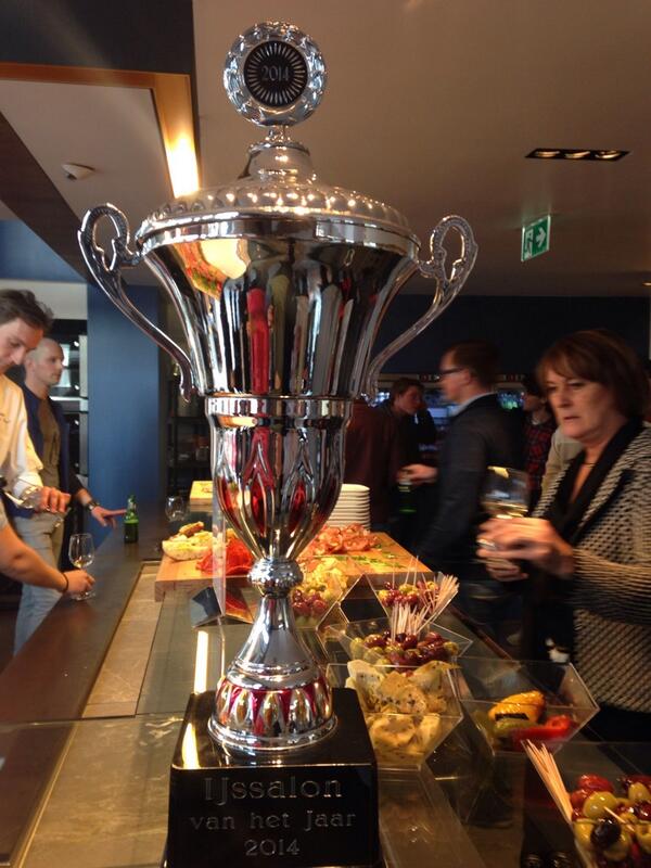 Gewonnen!! We zijn ijssalon van het jaar 2014!!! Trots op ons team!