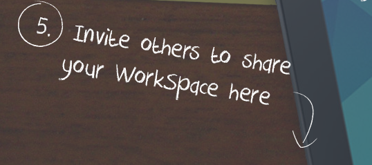 WorkVoices's tweet photo. How to #3: After creating a new WorkSpace you'll want to invite others. Or maybe not, that's entirely up to you :-). http://t.co/VSdGCg7aKo