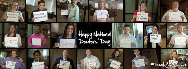MerrittHawkins's tweet image. For National Doctors’ Day, Some Heartfelt Words of Thanks bit.ly/1gVNXbI #DoctorsDay #ThankYouDoctors