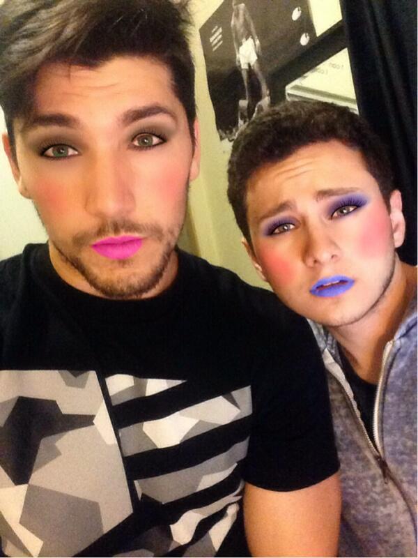 πΉπΎππ·π (@joshleyva) on Twitter photo Thinkin bout startin a makeup channel w/ <a href="/DavidAlvareeezy/">J. David Alvarez</a> show ya ladys how do more of a natural look. Whatcha think? Thinkin bout startin a makeup channel w/ <a href="/DavidAlvareeezy/">J. David Alvarez</a> show ya ladys how do more of a natural look. Whatcha think?