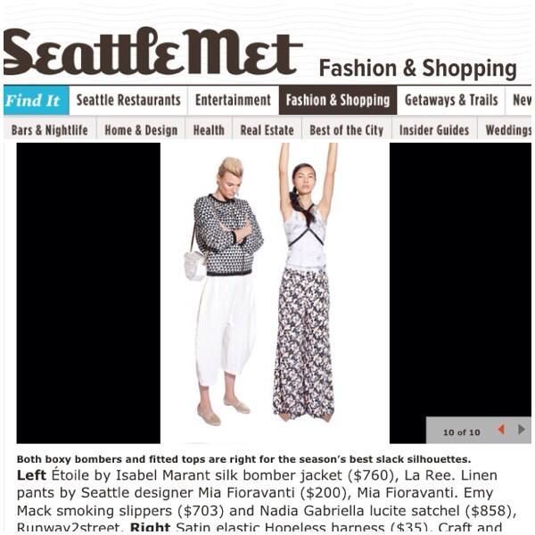 WhiteHorizonPR's tweet photo. @EmyMackShoes styled in @SeattleMet Magazine w/über-chic brands via @runway2street1! #EmyMack http://t.co/oVcLpg136f http://t.co/4Ekr3P1mGL