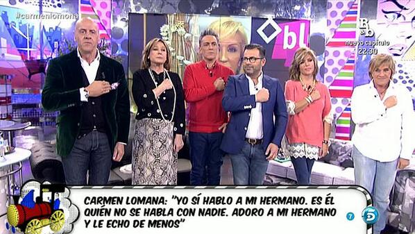 salvameoficial's tweet photo. Muchos lo estábais esperando desde hace tiempo. Así hemos hecho las paces con Carmen Lomana> http://t.co/dDU0VbMywG http://t.co/CrWr4jPrlo