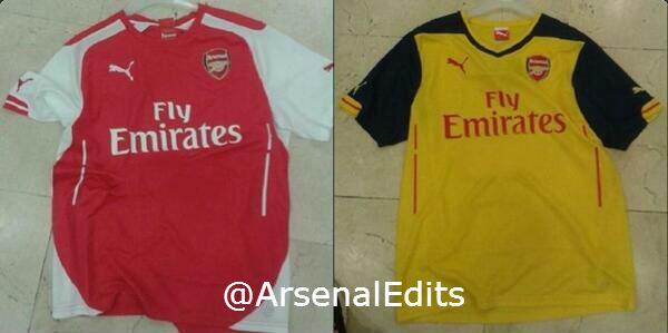 BjrHDgKCMAAIkUQ Leaked! Arsenals Puma shirts for 2014/2015 [Pictures]