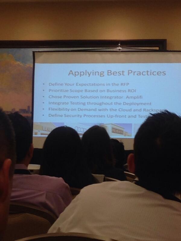 bustamantea's tweet image. #oracleretail #OracleIC14 @stagestores