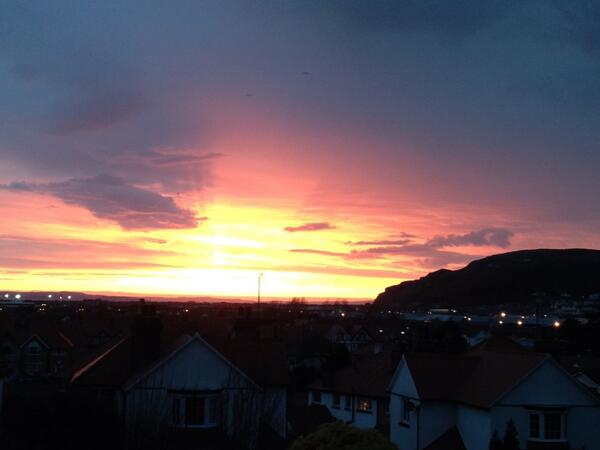 #llandudno sunset