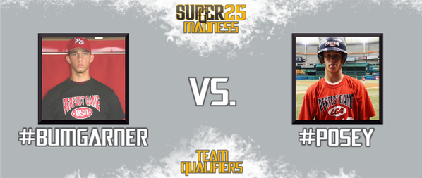<a href="/SFGiants/">SFGiants</a> qualifier: M. Bumgarner vs. B. Posey. Cast your vote... reply either #Bumgarner or #Posey! #Super25Madness