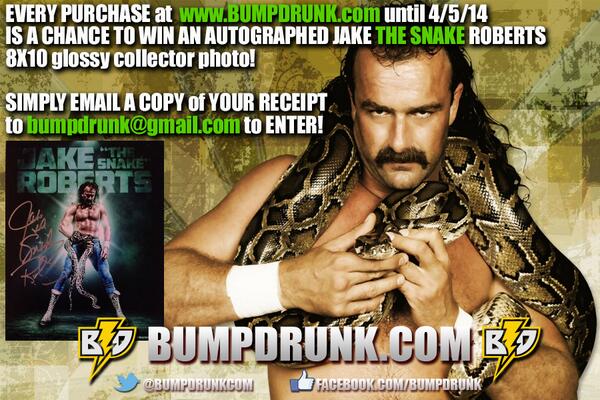 BUMPDRUNK CONTEST! Make a purchase at BumpDrunk.com Email copy of your receipt to bumpdrunk@gmail.com