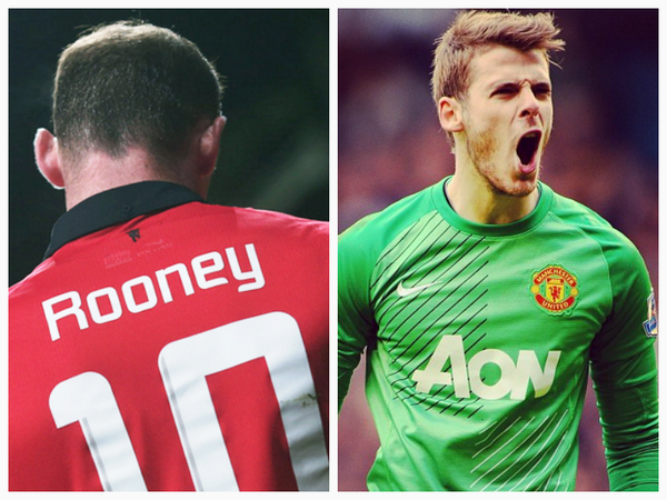 MUnitedEs's tweet photo. RT si consideran que han sido los dos mejores jugadores del Manchester United esta temporada http://t.co/9jTQwe66wY