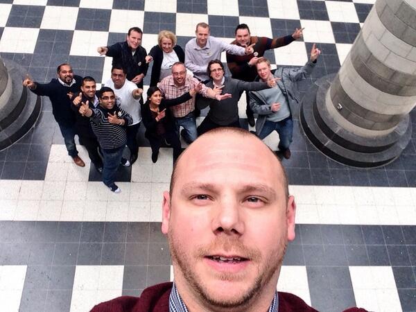 Can my group selfie make 3.5 million tweets !!!!!! Hmmm