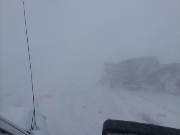 RCMPPEITraffic's tweet photo. Folks we are asking ALL vehicles to not come on the Hillsborough bridge at this moment. TOO dangerous. Cst. Parsons. http://t.co/z6YSUNn4tP