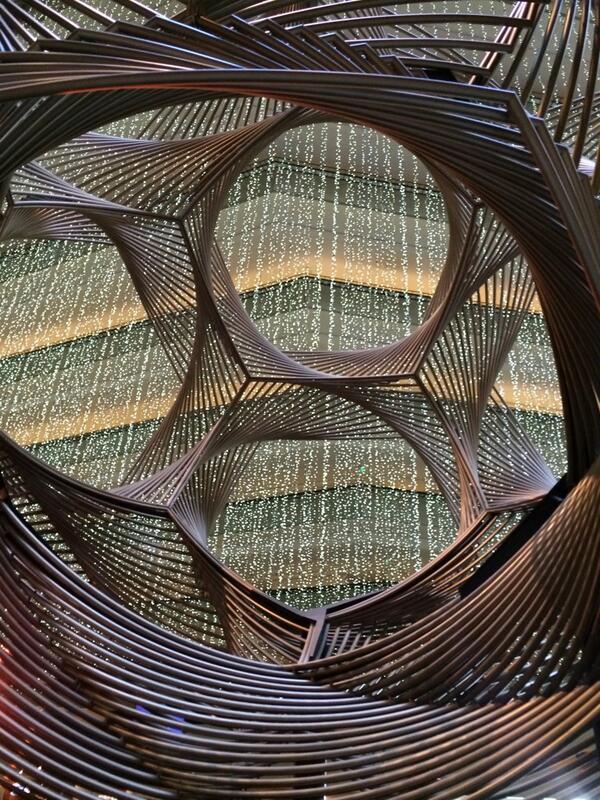 printeresting's tweet image. Things are looking very Logan&apos;s Run here at the Hyatt. #sgc2014 #SGCI2014