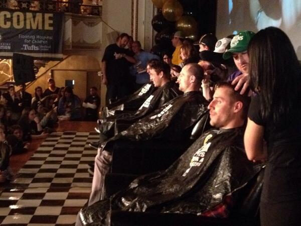 NHLBruins's tweet image. Fans obviously let out a "Looooooooch" chant when it was Milan's turn ^CS