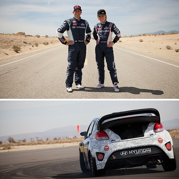 GlobalAutoMall's tweet photo. Introducing the 2014 Hyundai Global Rally X team. http://t.co/xNpjKzLSC1