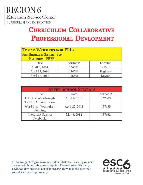 ESC6 Collaborative tweet media