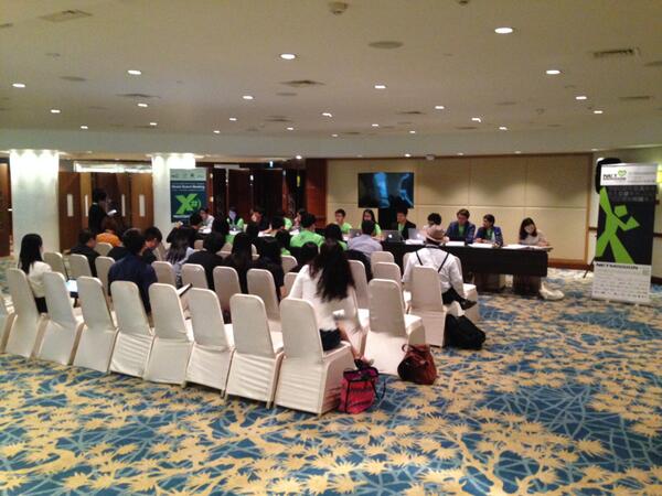 ICANN's tweet photo. NextGen@ICANN delegates show great understanding of #ICANN issues during their model Board Meeting at #ICANN49 http://t.co/Xk1xy2fgmy