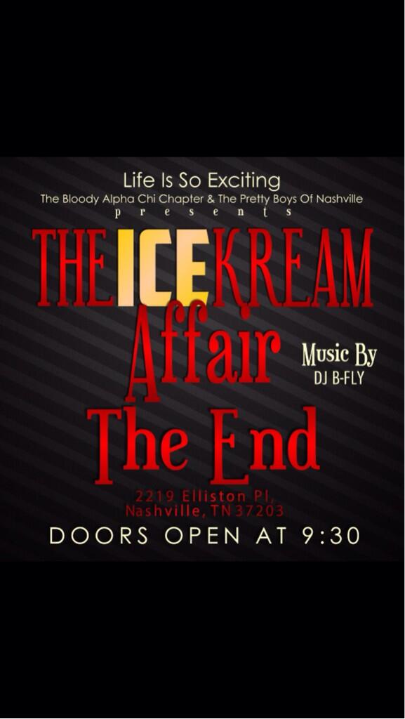 🍦🐵🍦 #ICEKreamAffair !! Party this Saturday 3-29-14!! we finna be turnt!! DONT MISS OUT!! <a href="/TheBloodyAX/">حدود صدتا رُخ دارم نمیدونم کدومشم</a> <a href="/NuRho_NuPes/">Nu Rho NuPes</a>