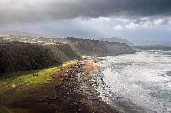 Playa de arena cementada #azkorri#Getxo #basquecountry #Euskadi #100geositios