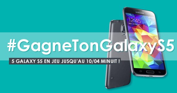 Fnac's tweet photo. #GagneTonGalaxyS5 > On en a 5 à vous faire gagner :) Pour jouer : Follow @Fnac et RT avant le 10/04 http://t.co/BdyPIoSLqt