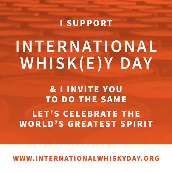 WhiskyStramash's tweet photo. Tomorrow is #internationalwhiskyday a great day for a great cause.Toast a dram and make a donation! @whiskyday http://t.co/lQSNVQzG7g