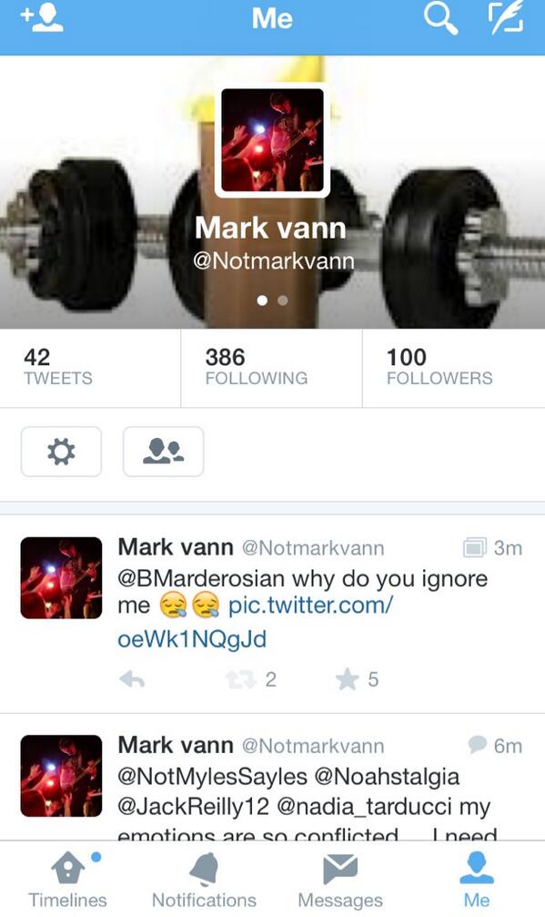 Notmarkvann tweet picture