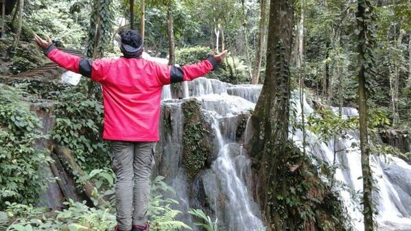 Terima kasih anugerahMu Tuhan.. | Air terjun Mata Buntu, kec. Wasuponda #LuwuTimur
