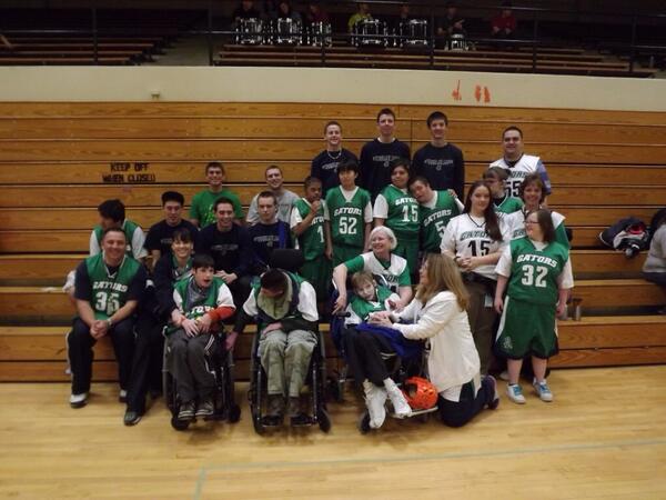 SLGatorNation's tweet photo. Varsity Gators at the adaptive basketball tournament ~ January 31, 2012 http://t.co/mSCYY1z55B