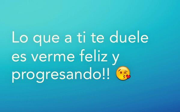 YulissaPrz's tweet photo. A muchos les duele! #envidiaen321 #TeExplotate #NoTeQuille #QueYoSoyLaQueTa #DejaLaEnvidia http://t.co/R4UotVVQWb