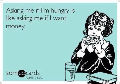 blogilates's tweet photo. Haha! There are def days when I feel this. Wait. Who am I kidding. I want food everyday. I love food. Food is life :D http://t.co/ejrwCFCOfc